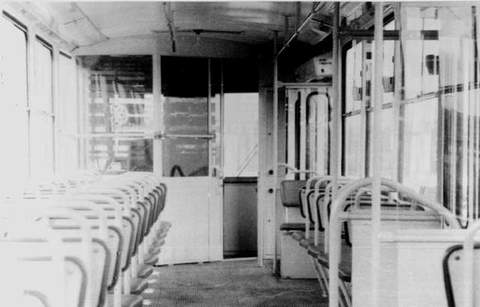 Салон вагона Tatra-T6B5