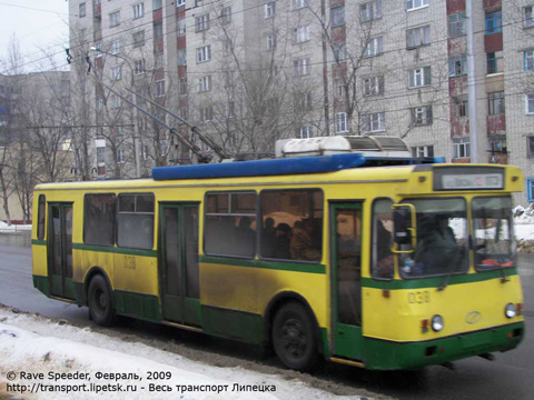 Троллейбус БТЗ-5276, Липецк