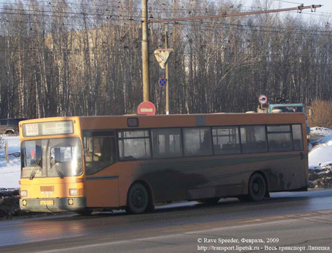 Автобус MAN EL202, Липецк