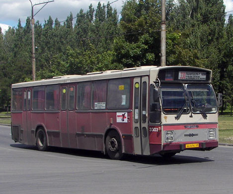 Автобус Hainje (Volvo B10R), Липецк